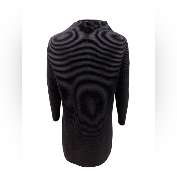 ONLY Elegant Black Ribbed Sweater Dress/Tunic size XS - Picture 4 of 4